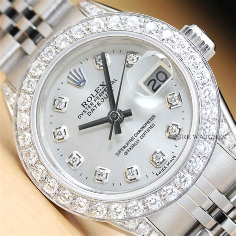 rolex datejust diamanten